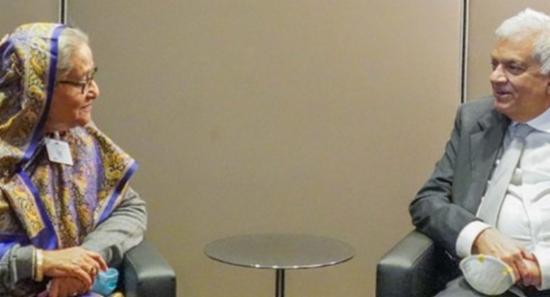 President meets Bangladesh PM Sheikh Hasina